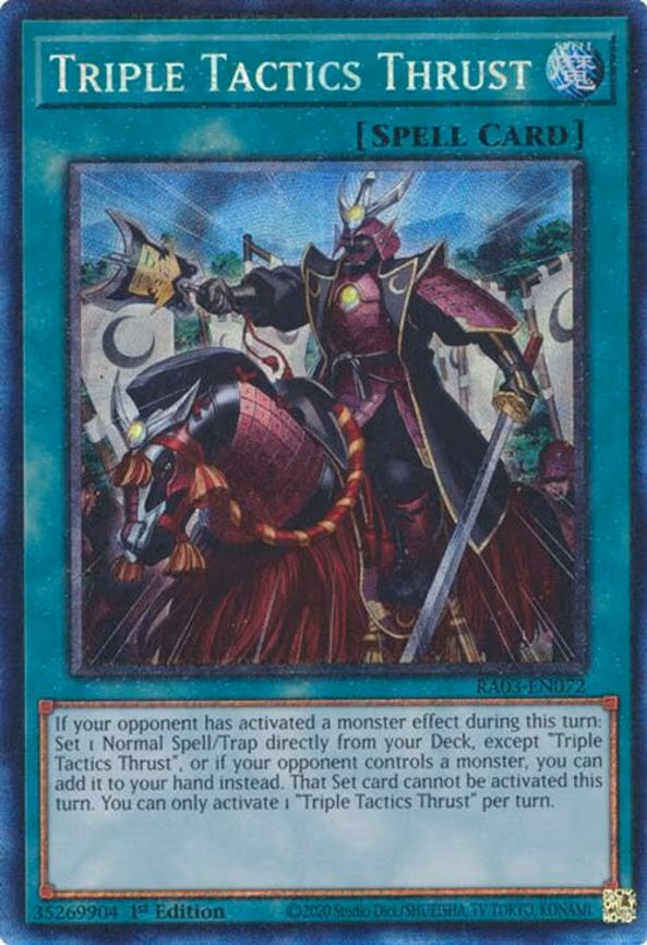 Triple Tactics Thrust